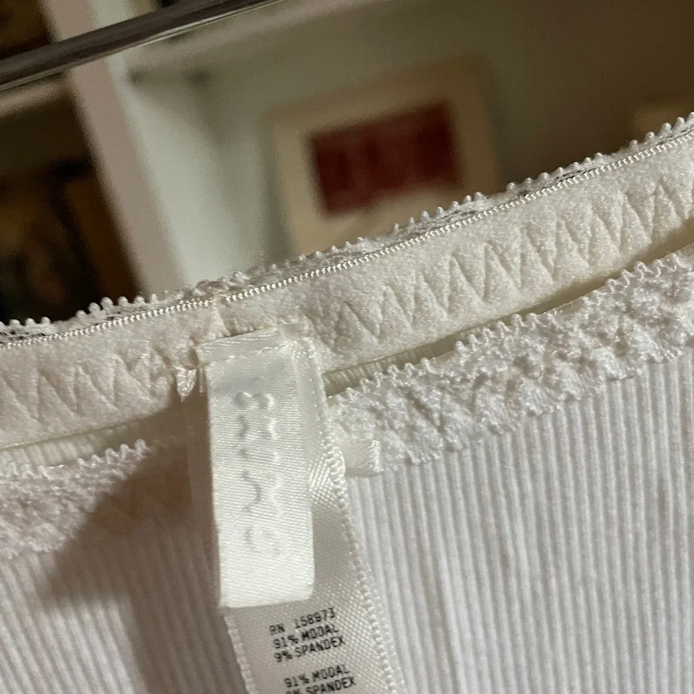 SKIMS Soft Lounge Lace Trim Wide Leg Lounge Pants - Picture 4 of 7